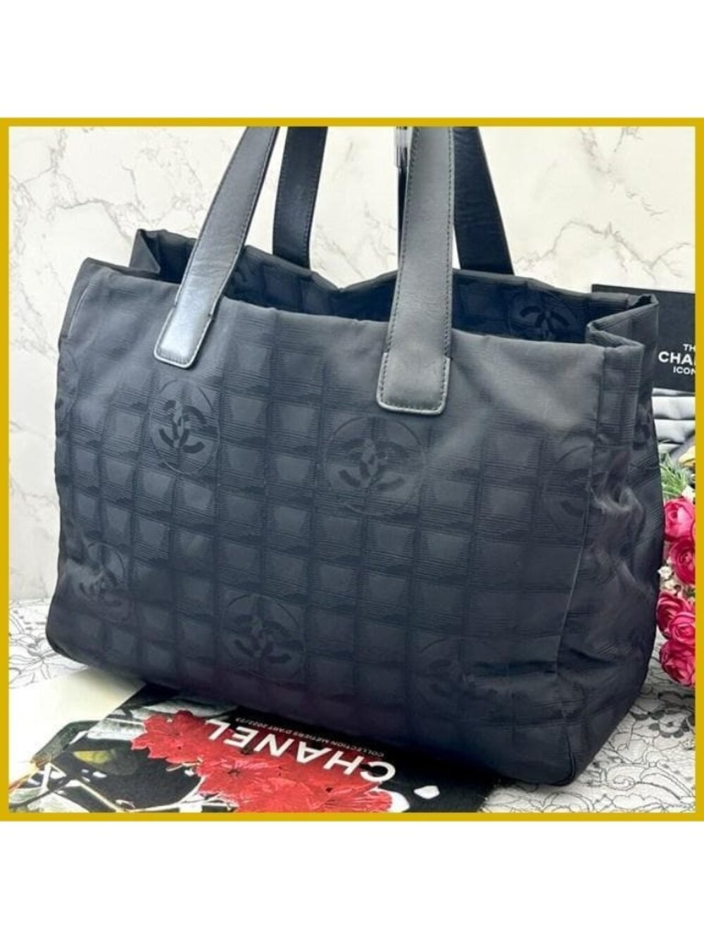 Chanel New Travel Line Tote Bag MM